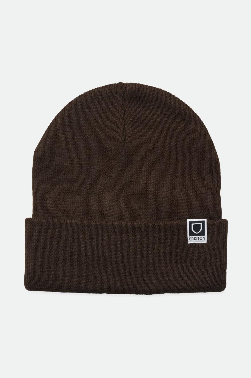 Bonnet Brixton Harbor Beta Watch Cap Homme Marron Foncé | 12KXTSZRU