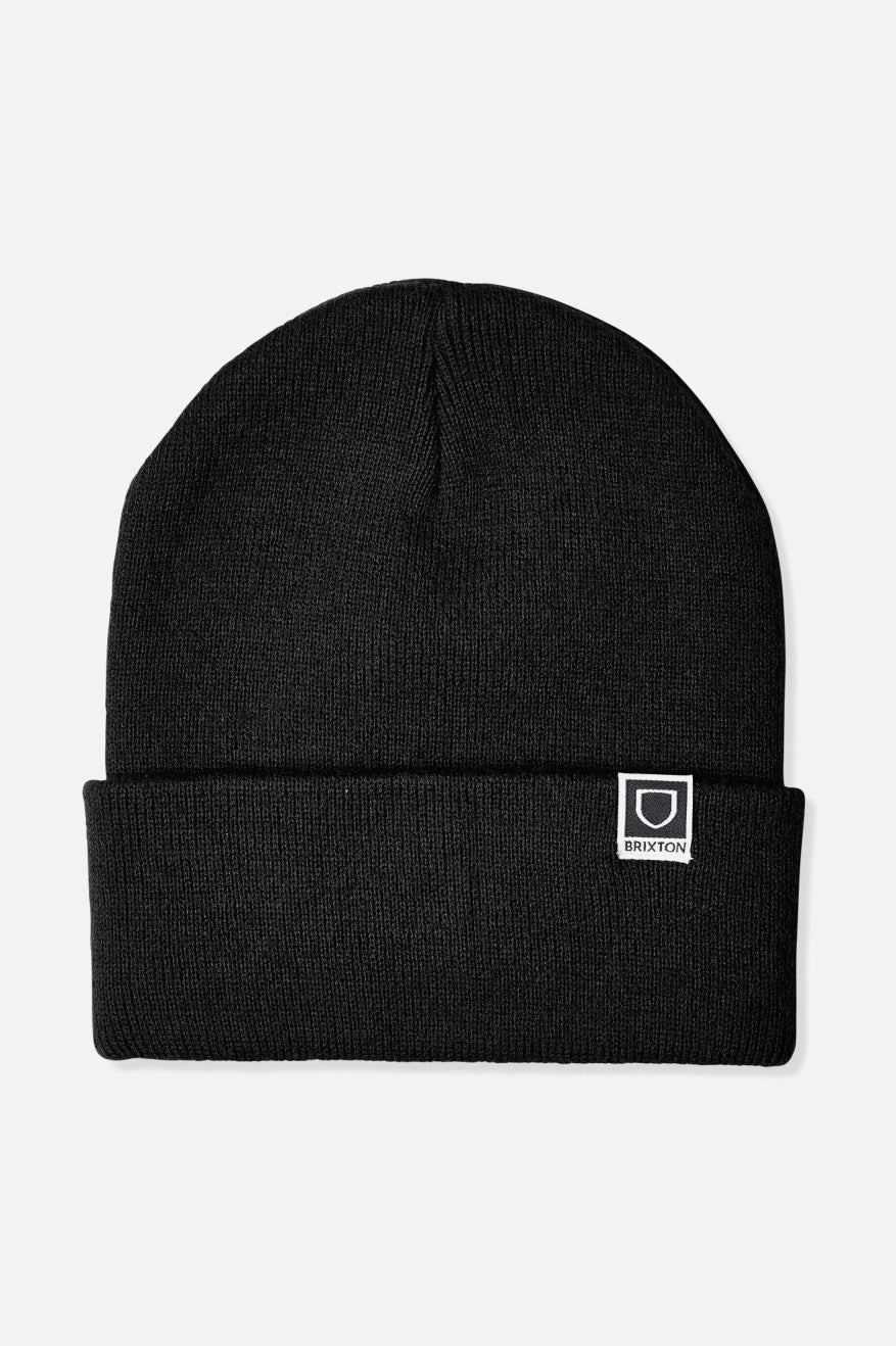 Bonnet Brixton Harbor Beta Watch Cap Homme Noir | 96ZOHKLNS