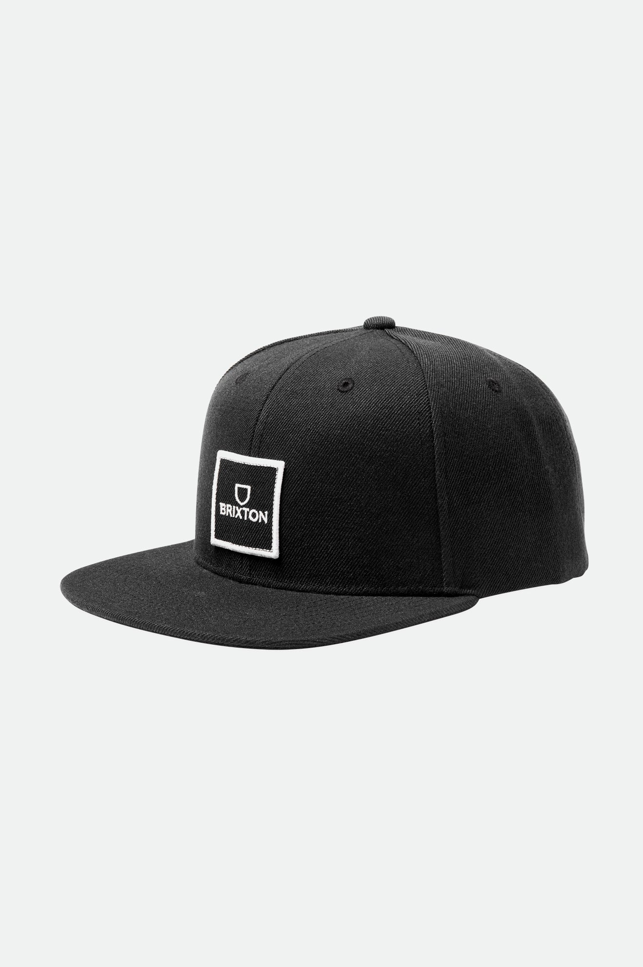 Casquettes Brixton Alpha Square Netplus MP Homme Noir | 71BANOEGY