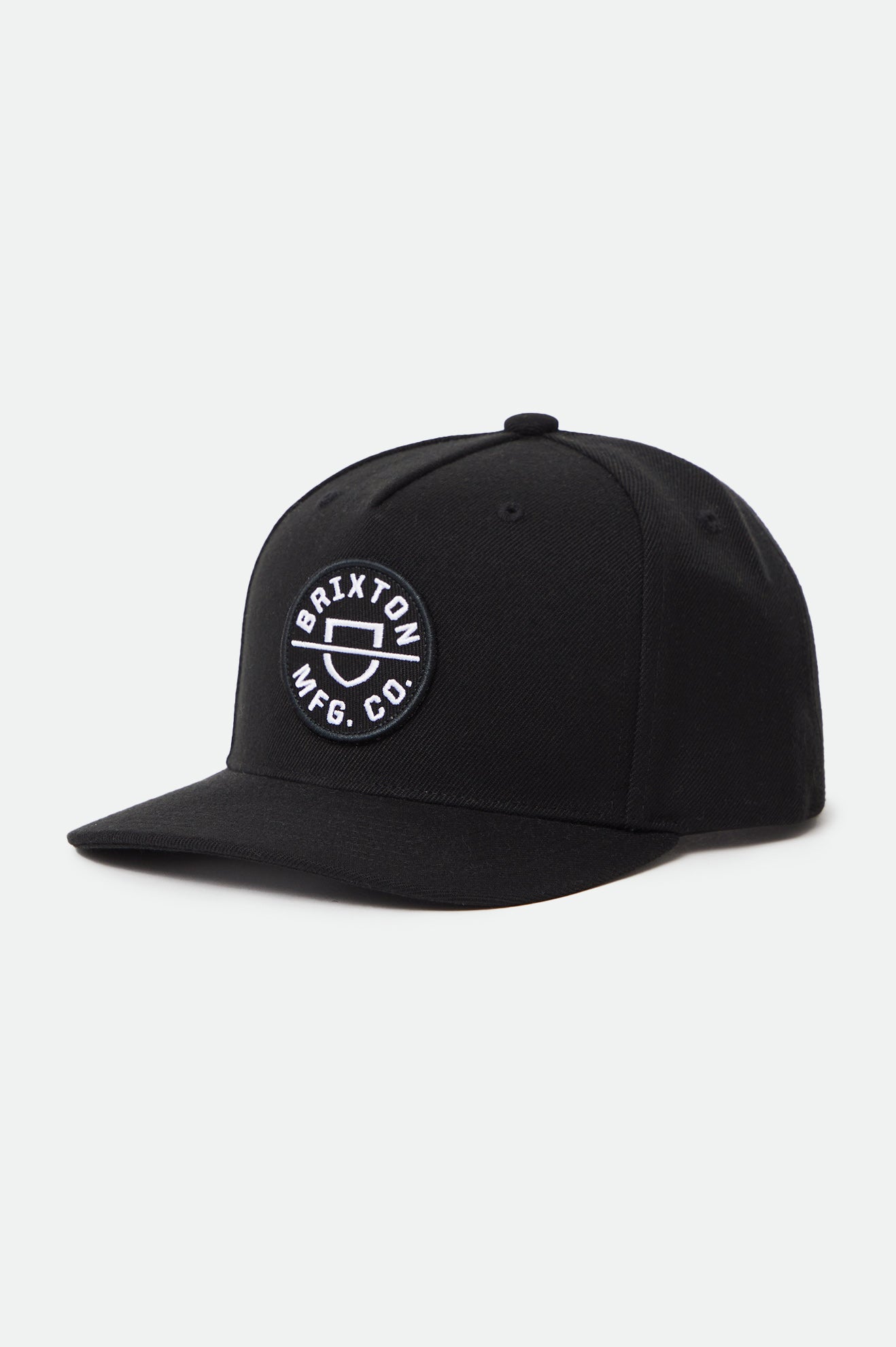 Casquettes Brixton Crest C NetPlus MP Homme Noir | 47ARSQZDU