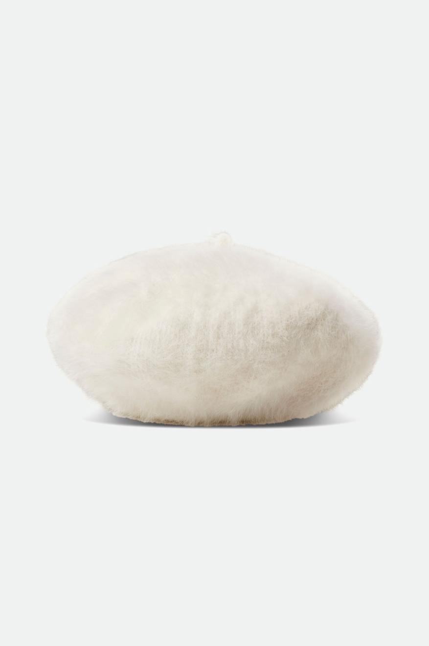 Chapeaux Brixton Audrey II Beret Femme Blanche | 57ZFWJQHS