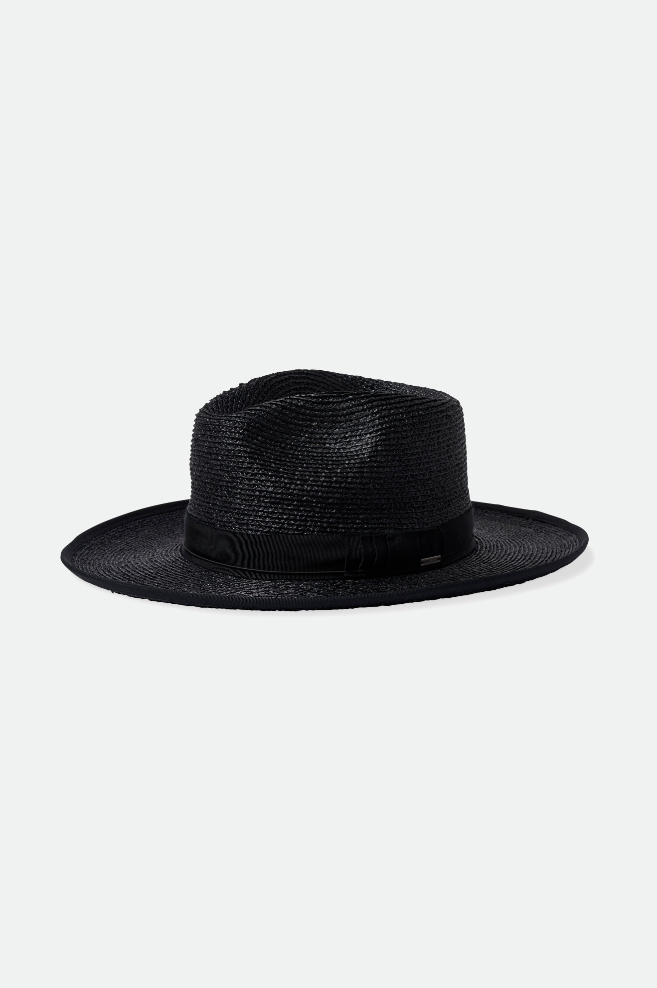 Chapeaux Brixton Reno Straw Hat Femme Noir | 60KQLEGMW