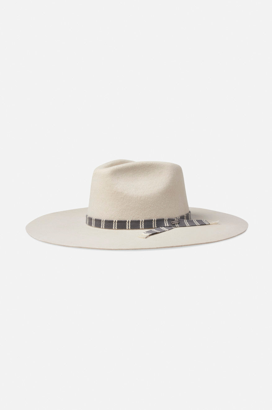 Fedoras Brixton Leigh Felt Fedora Femme Blanche | 29LUAZTYI