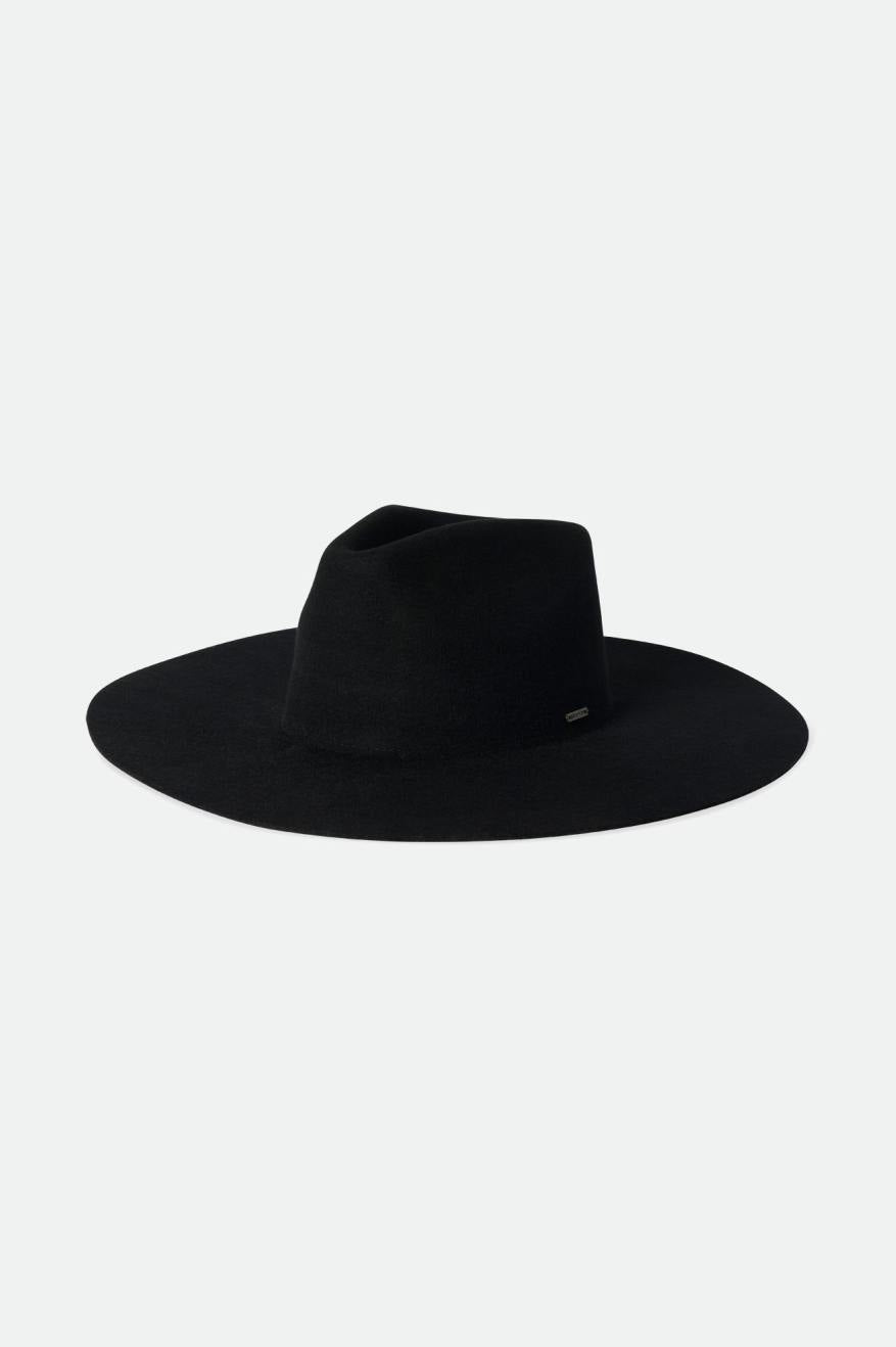 Fedoras Brixton Primrose Felt Fedora Femme Noir | 47ONCFTQP