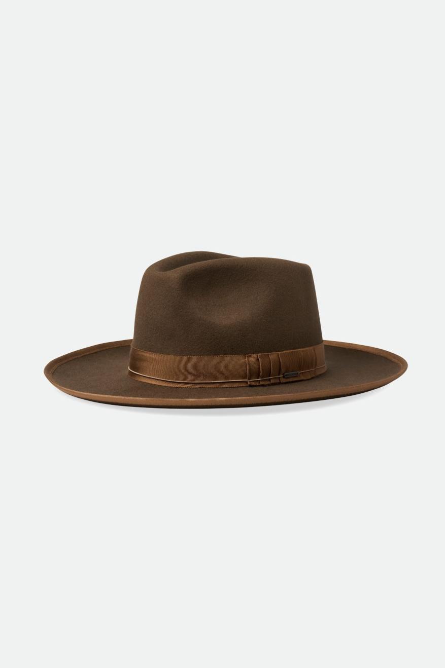 Fedoras Brixton Reno Fedora Femme Marron | 58OSTIKXN