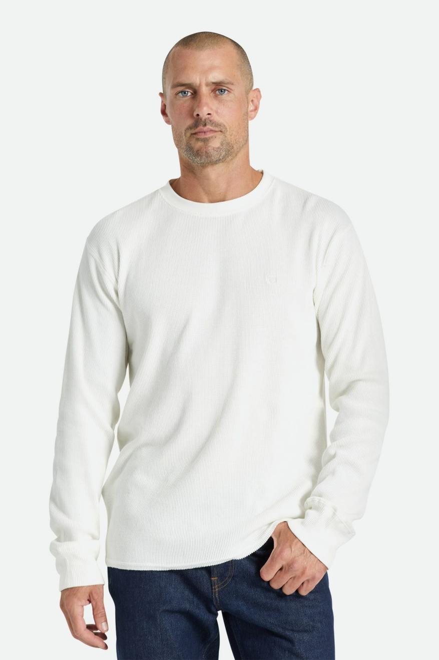 Hauts Brixton Reserve Thermal L/S Homme Blanche | 21GWBJKDA