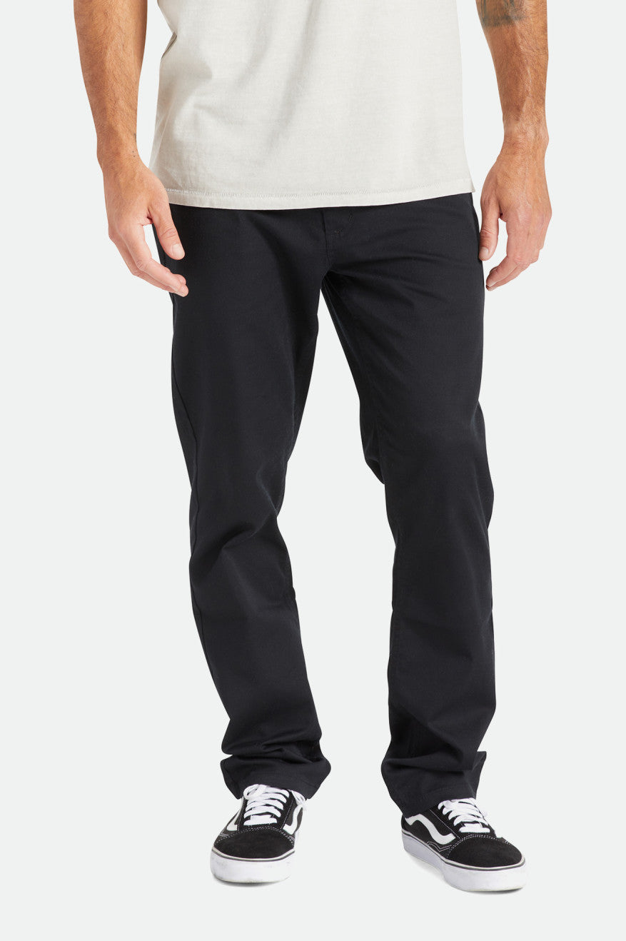 Pantalon Brixton Choice Chino Regular Homme Noir | 86GMRPZHO