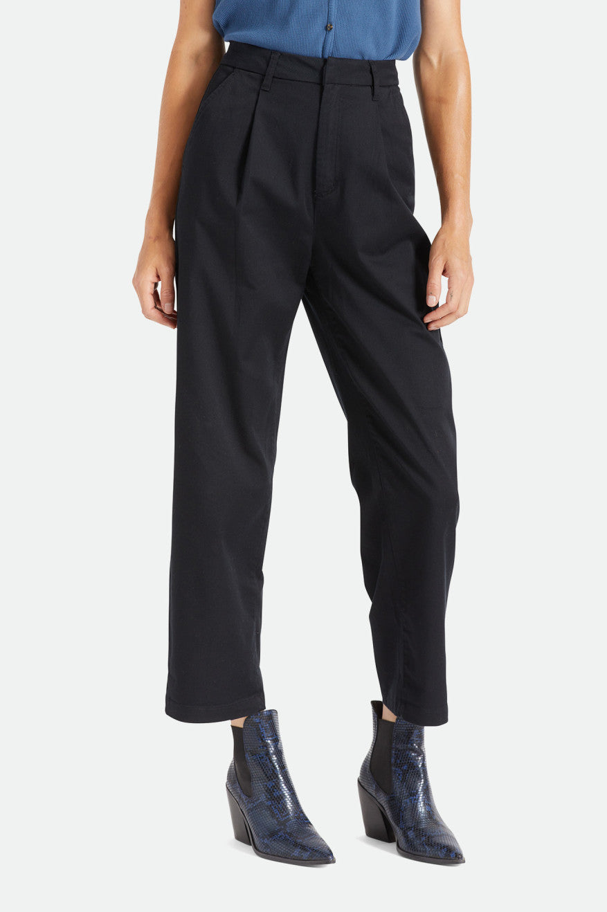 Pantalons Brixton Victory Trouser Femme Noir | 51USYLDWK