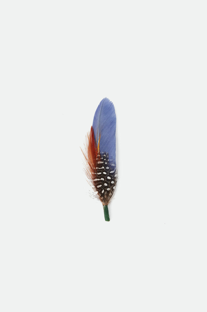 Accessoires Brixton Frank Universal Hat Feather Unisex Bleu | 42SVUMGKT