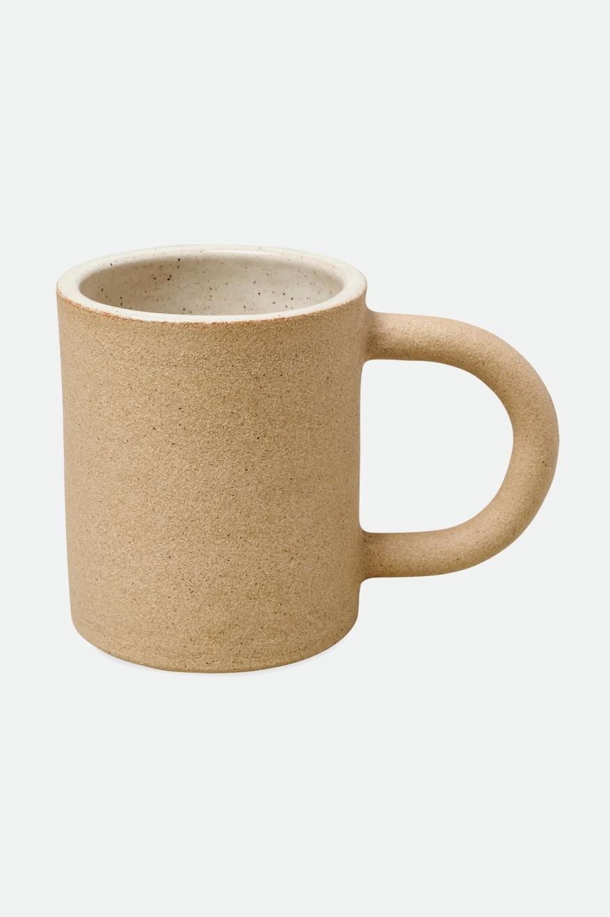 Accessoires Brixton O-M Hand Crafted Céramique Mug Unisex Beige | 18JECQOTP