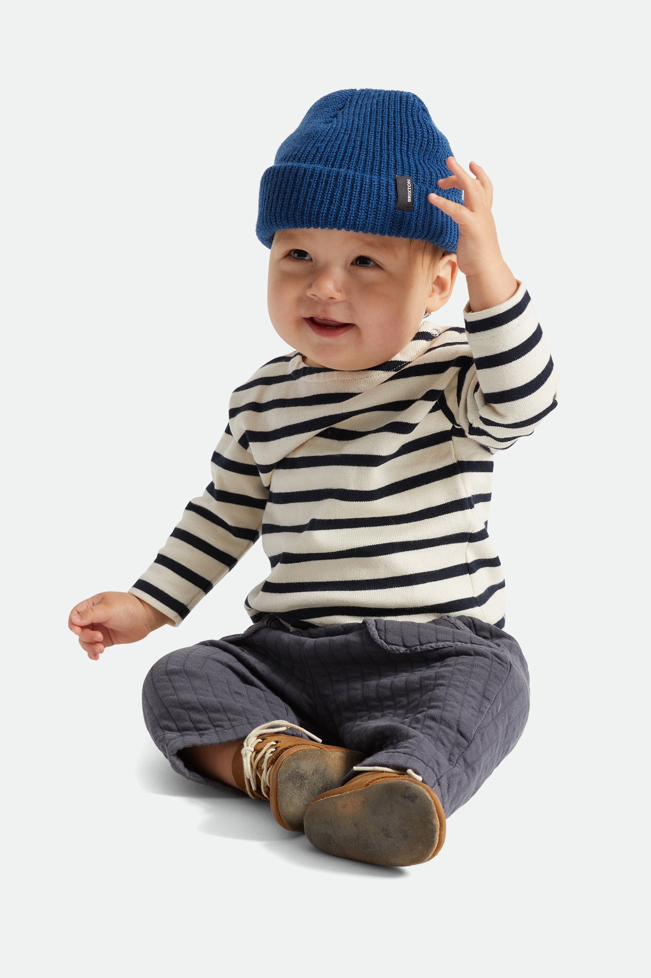 Bonnet Brixton Baby Heist Homme Bleu | 39JDZKWOB