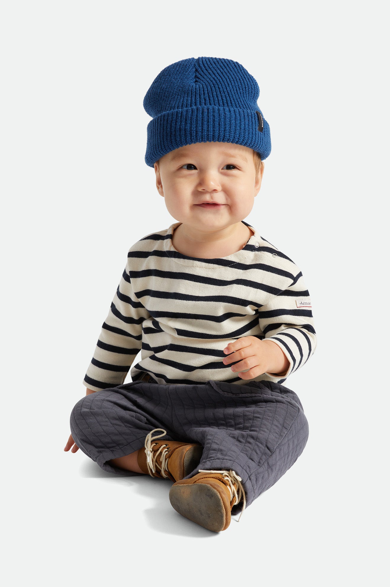 Bonnet Brixton Baby Heist Homme Bleu | 39JDZKWOB