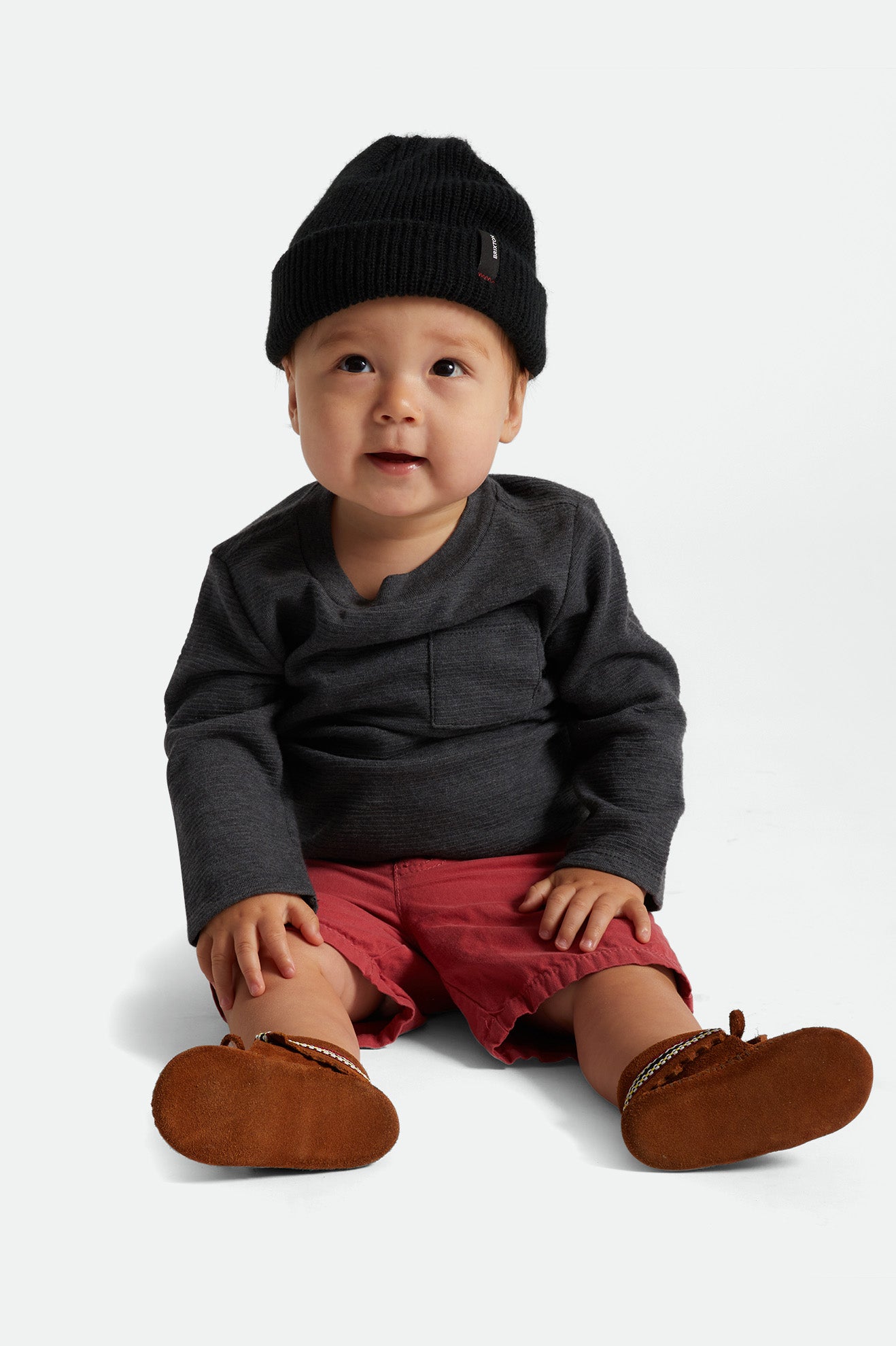 Bonnet Brixton Baby Heist Homme Noir | 96RMPENAX