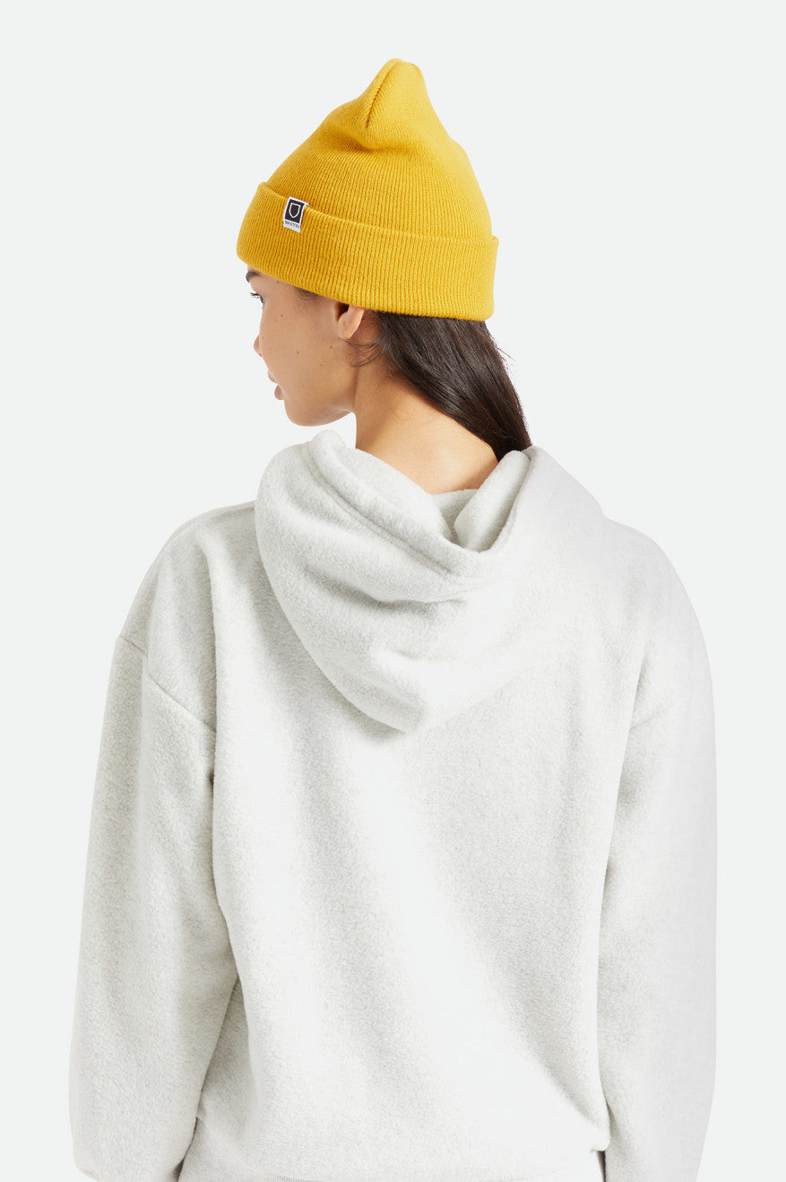 Bonnet Brixton Harbor Beta Watch Cap Femme Moutarde | 39NRZUVFT