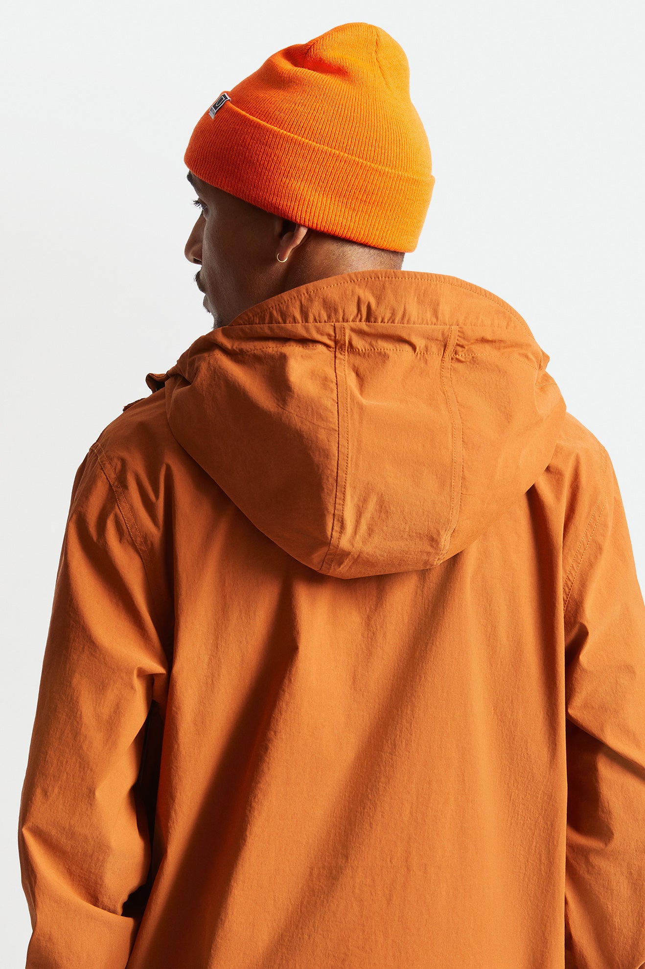 Bonnet Brixton Harbor Beta Watch Cap Homme Orange | 54JSHNZGW