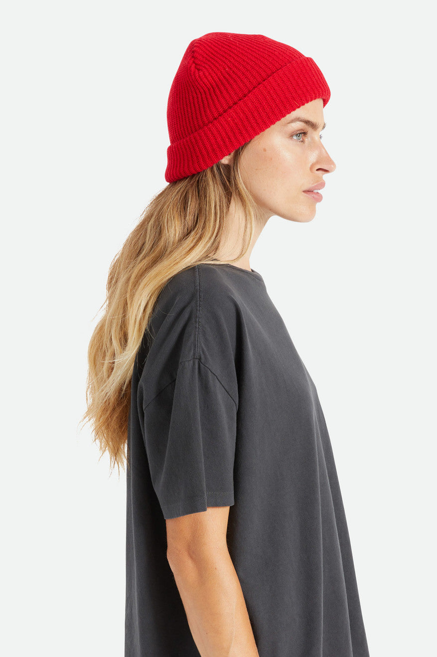 Bonnet Brixton Heist Femme Rouge | 32XPOVSJW