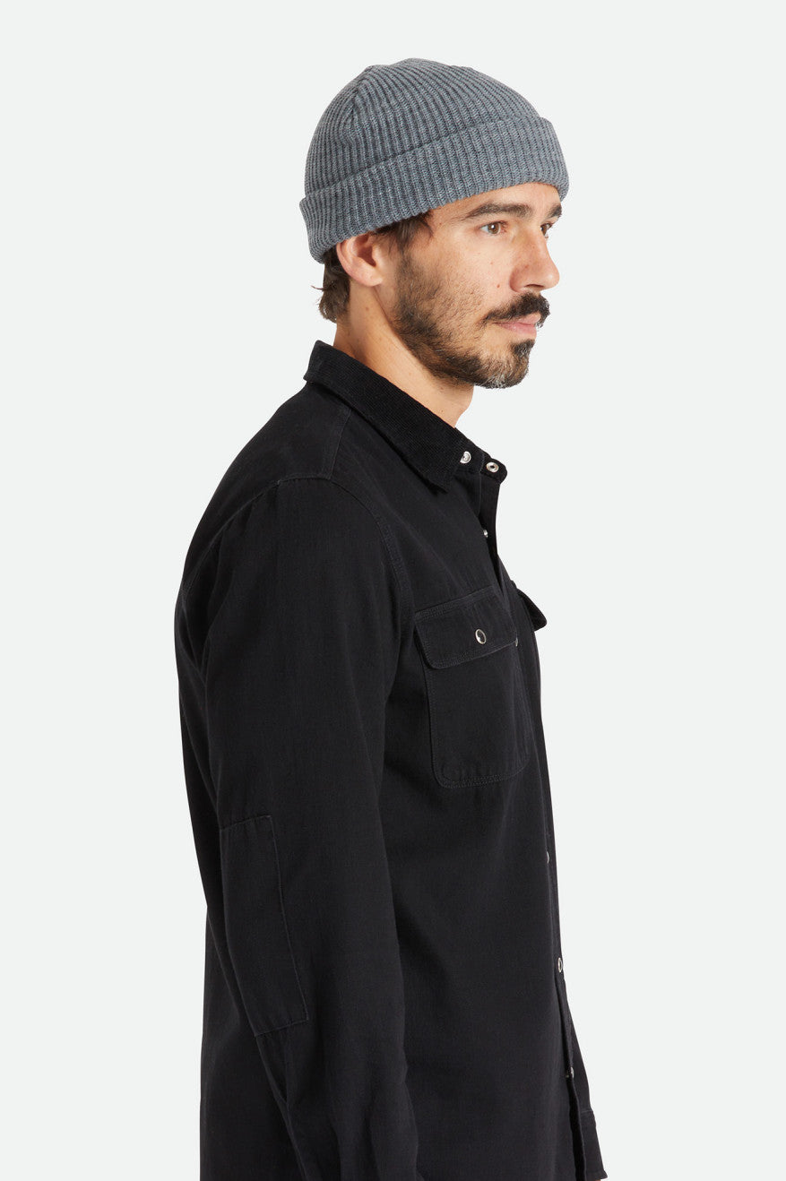 Bonnet Brixton Heist Homme Grise | 28BUKYEQT