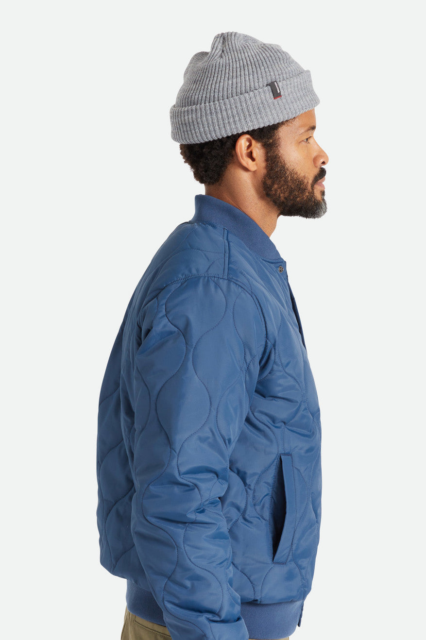 Bonnet Brixton Heist Homme Grise Clair | 35JOFABEP