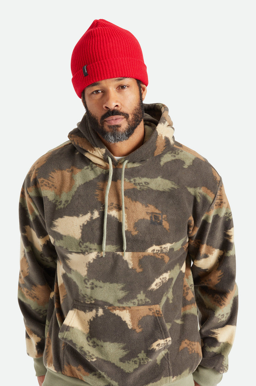 Bonnet Brixton Heist Homme Rouge | 75VUSCRWB