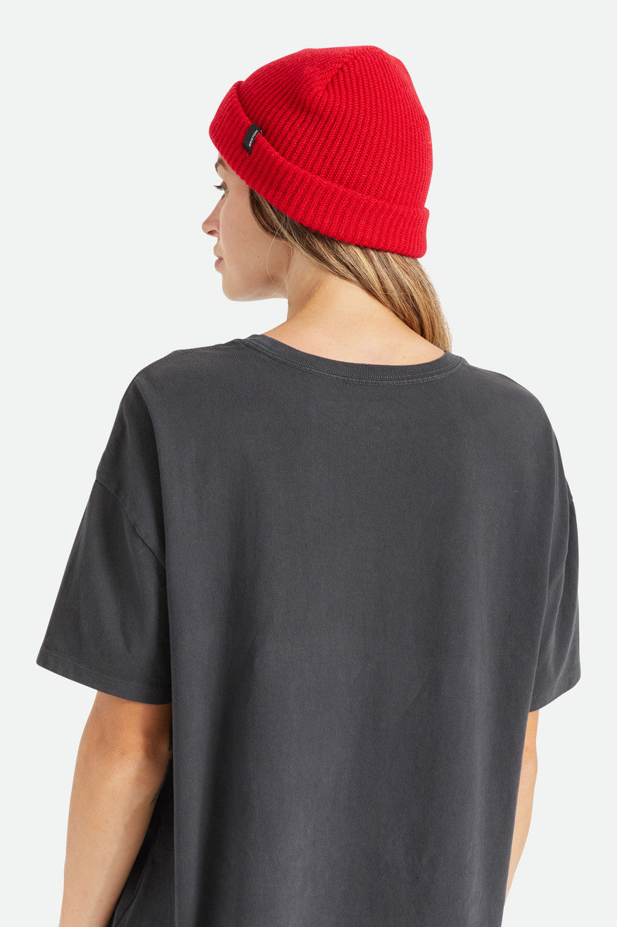 Bonnet Brixton Heist Homme Rouge | 75VUSCRWB