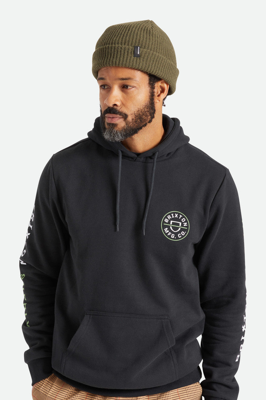 Bonnet Brixton Heist Homme Vert Olive | 65AJLRKZW