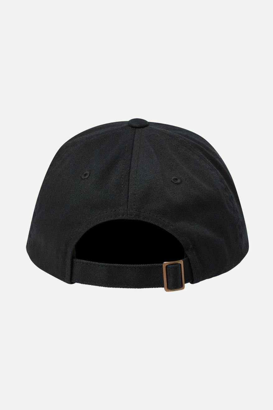 Casquettes Brixton Alton LP Cap Homme Noir Blanche | 54XODIZTS