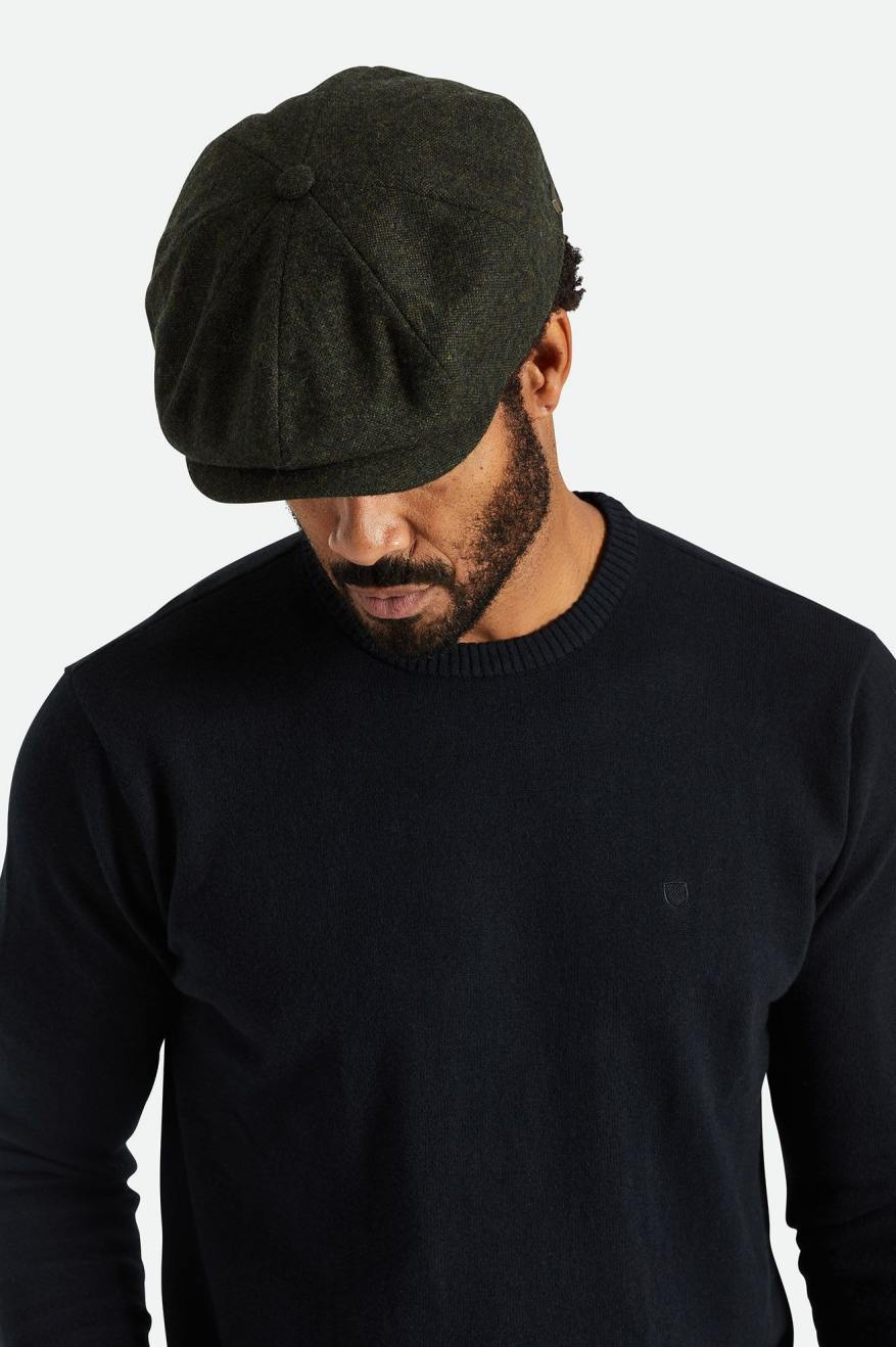 Chapeaux Brixton Brood Baggy Snap Homme Vert | 79UZFIRDJ