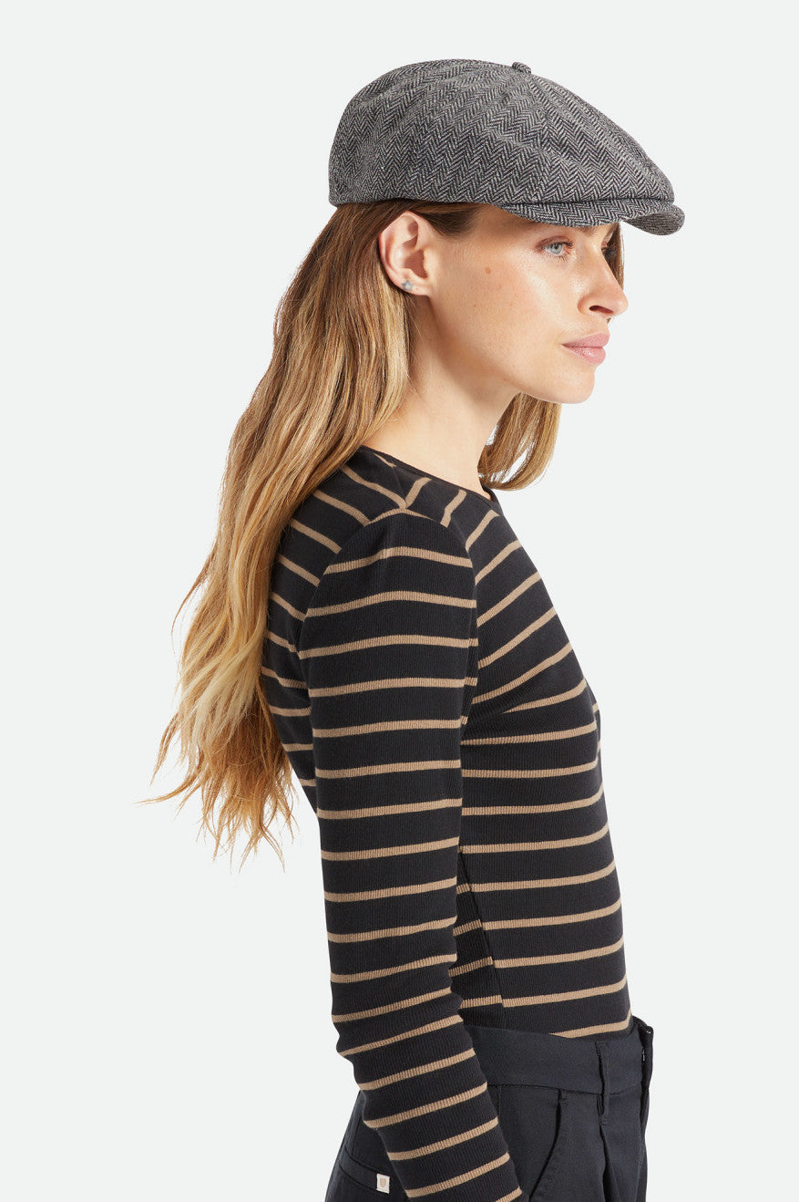 Chapeaux Brixton Brood Femme Grise Noir | 50RNCKMEI