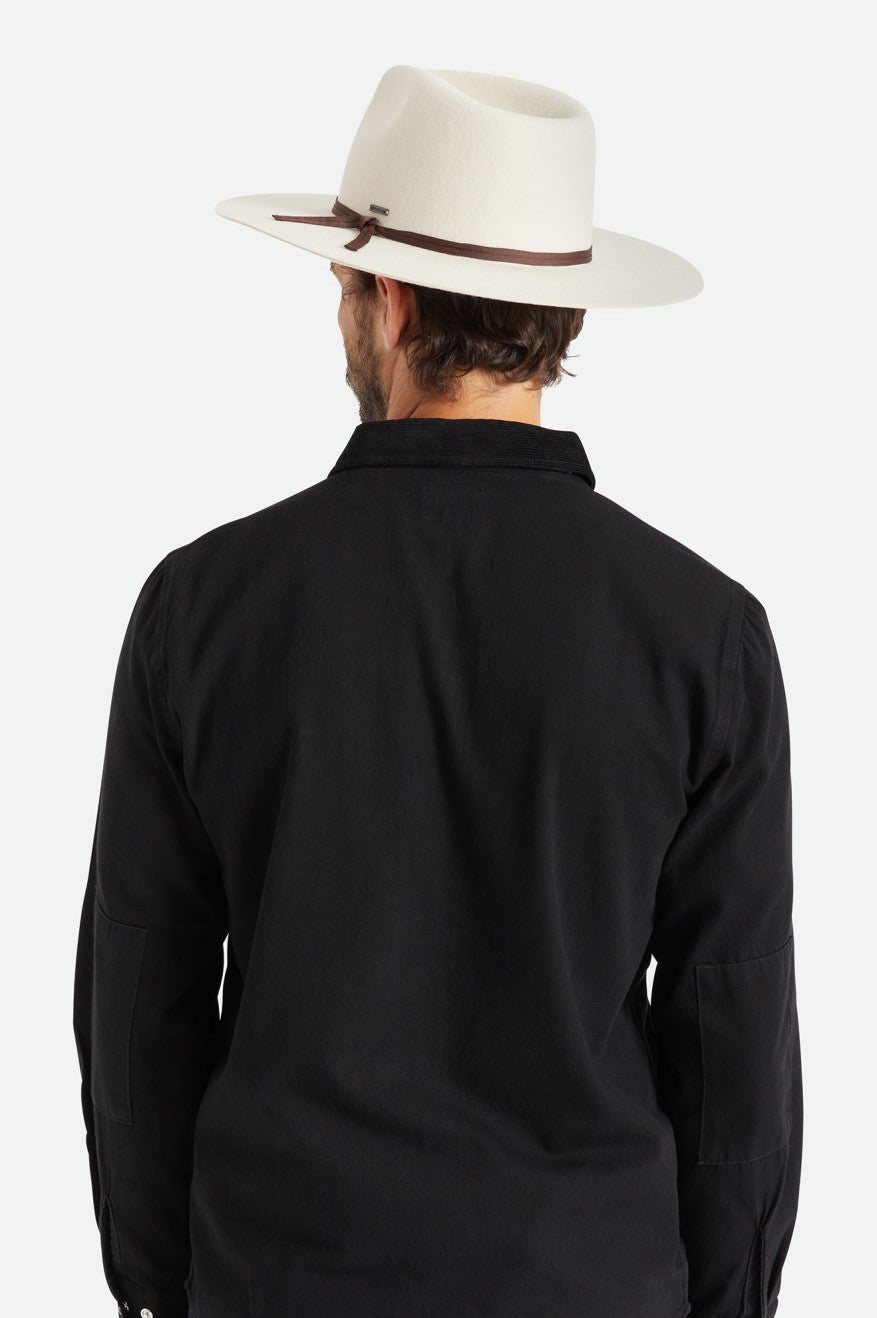 Chapeaux Brixton Cohen Cowboy Femme Blanche | 40ZLBOFIX