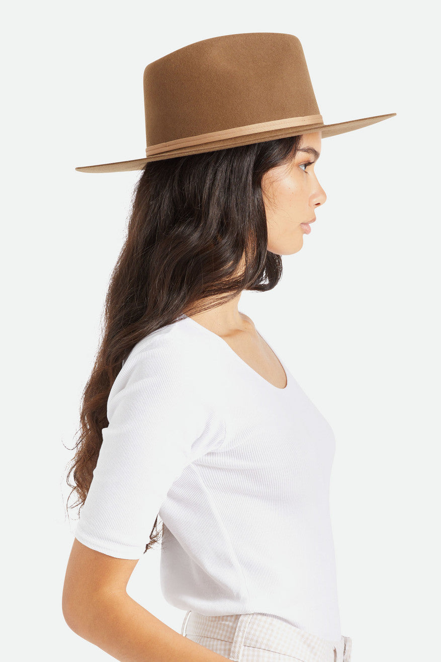 Chapeaux Brixton Cohen Cowboy Femme Marron | 96EWMKDVL