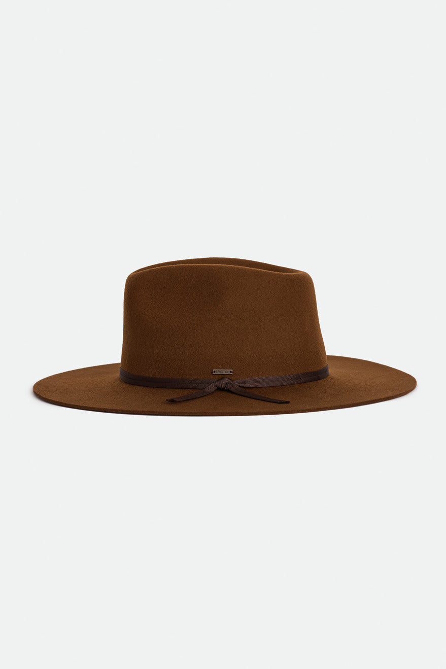 Chapeaux Brixton Cohen Cowboy Hat Femme Cafe | 61TJUMLNO