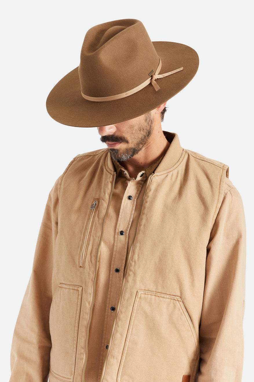 Chapeaux Brixton Cohen Cowboy Homme Beige | 96QBPKWJG