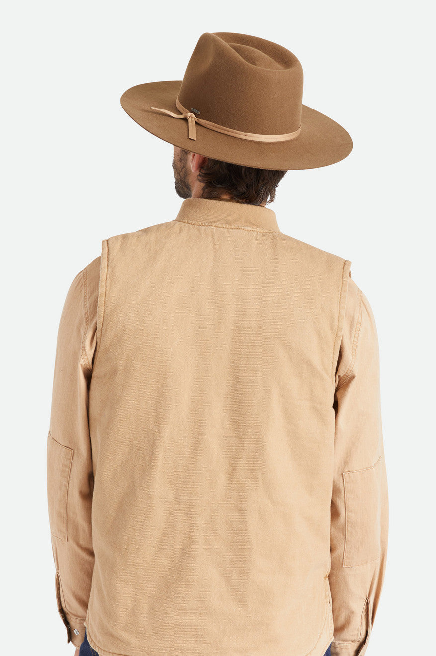 Chapeaux Brixton Cohen Cowboy Homme Beige | 96QBPKWJG