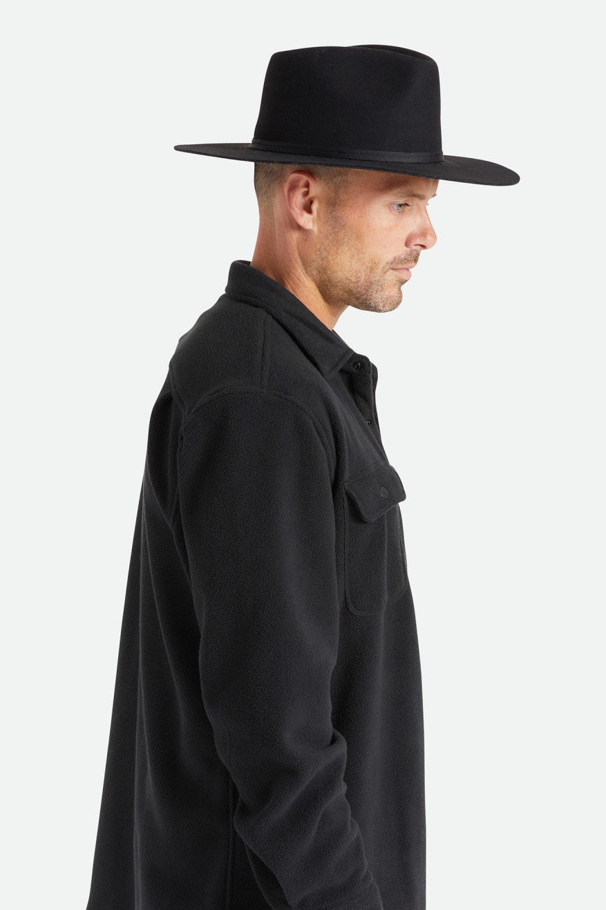 Chapeaux Brixton Cohen Cowboy Homme Noir | 47EQVJKNL