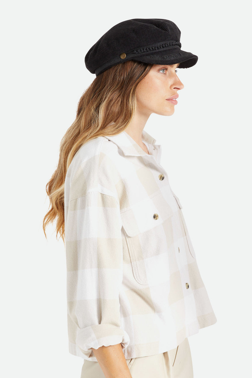 Chapeaux Brixton Fiddler Reserve Femme Noir | 90UOFJKLT