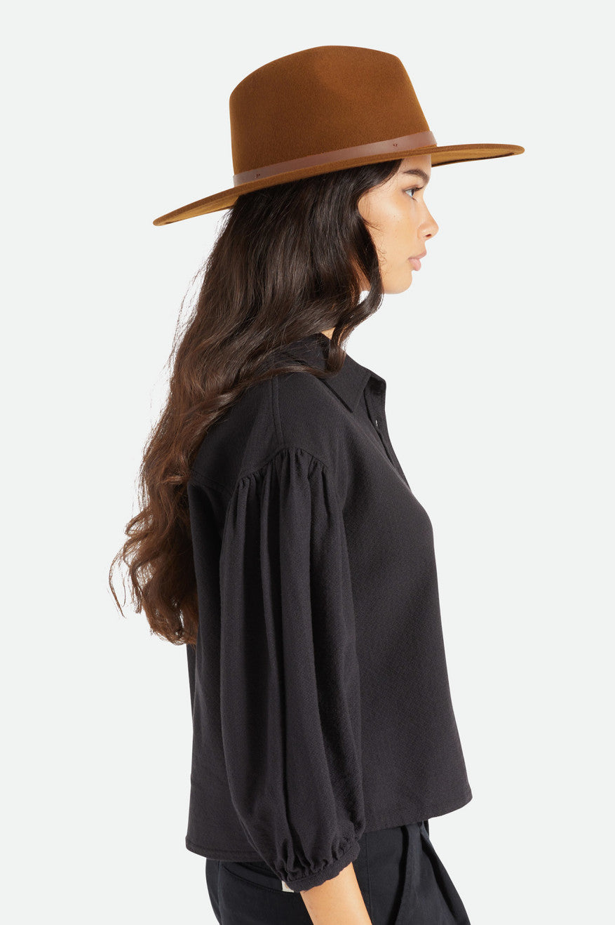 Chapeaux Brixton Field Proper Hat Femme Cafe | 13KNPGOIR