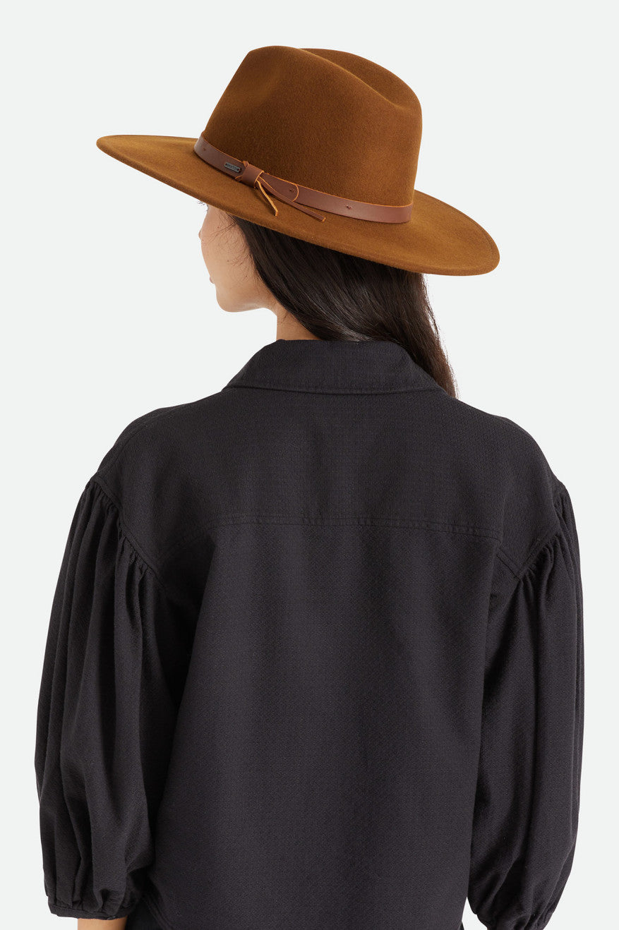 Chapeaux Brixton Field Proper Hat Femme Cafe | 13KNPGOIR