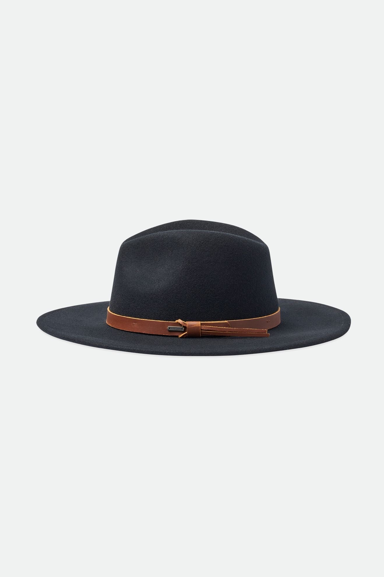 Chapeaux Brixton Field Proper Hat Femme Noir | 52GURQSOT