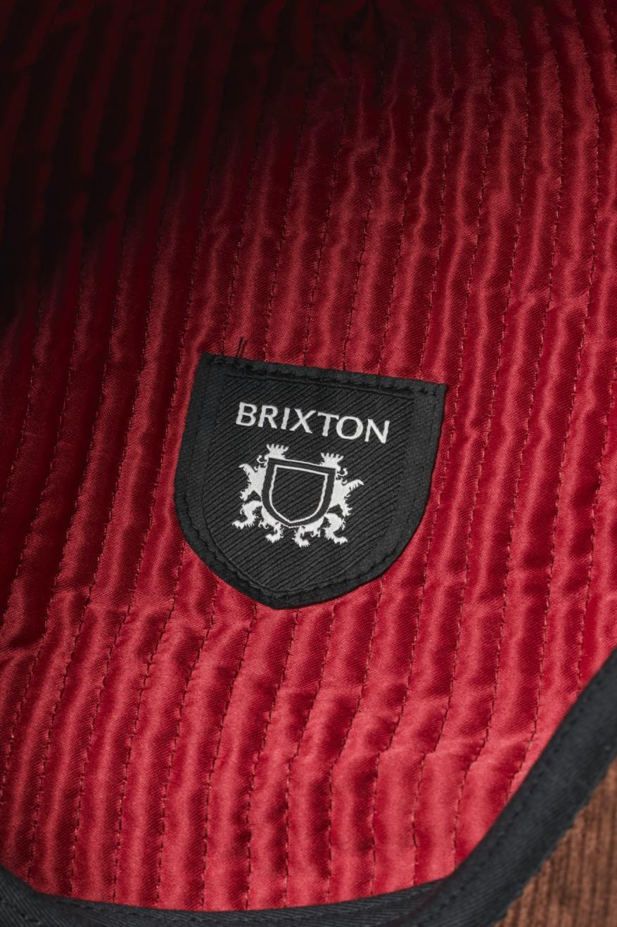 Chapeaux Brixton Hooligan Baggy Snap Femme Marron | 84SEVQWFI