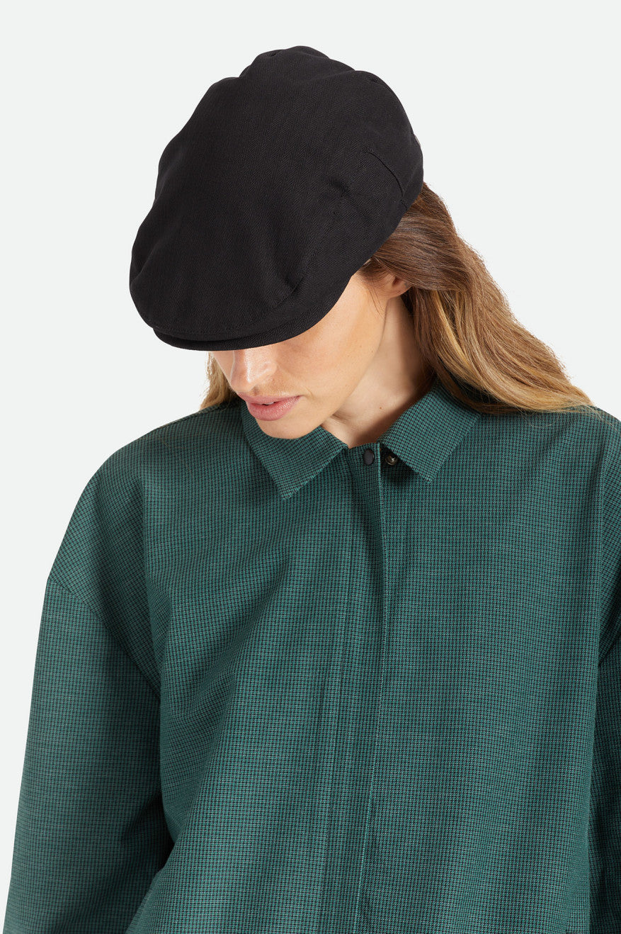 Chapeaux Brixton Hooligan Snap Femme Noir | 53UXQNHCI