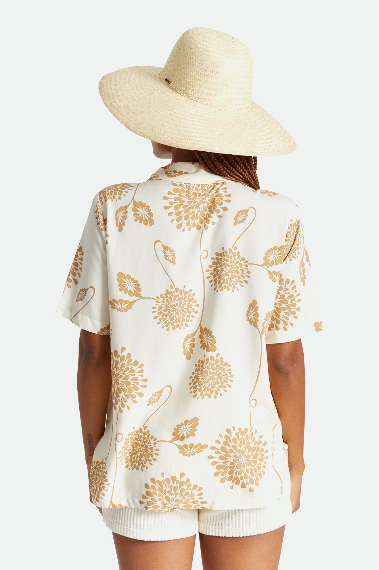 Chapeaux Brixton Janae Sun Hat Femme Beige | 17EQBJRHO