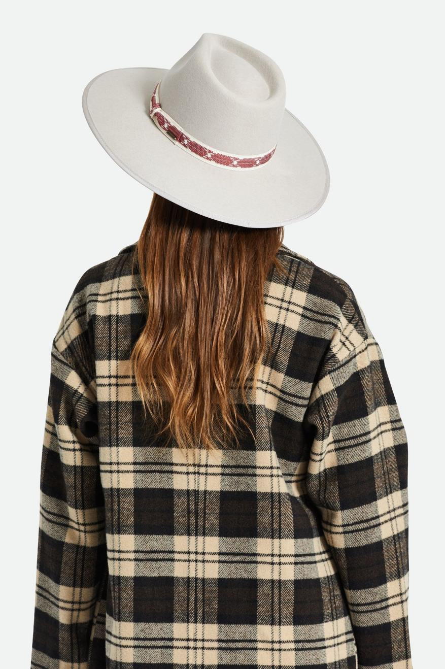 Chapeaux Brixton Jo Rancher Hat Femme Beige | 45QKTCYEH