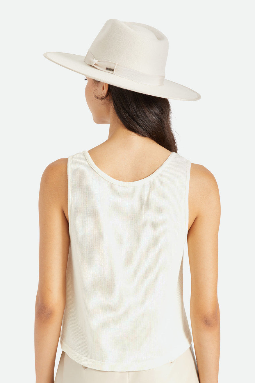 Chapeaux Brixton Jo Rancher Hat Femme Blanche | 14CXAFYTS