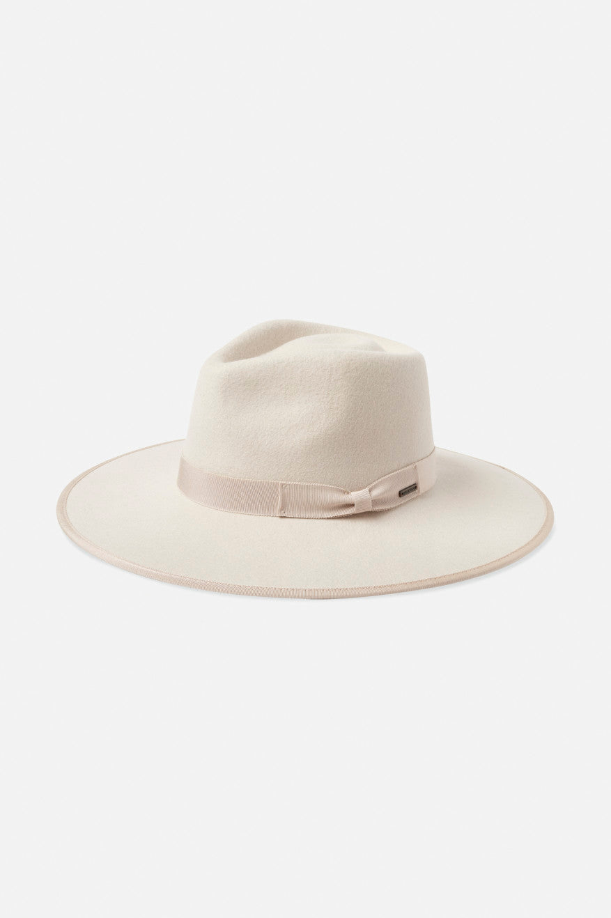 Chapeaux Brixton Jo Rancher Hat Femme Blanche | 14CXAFYTS