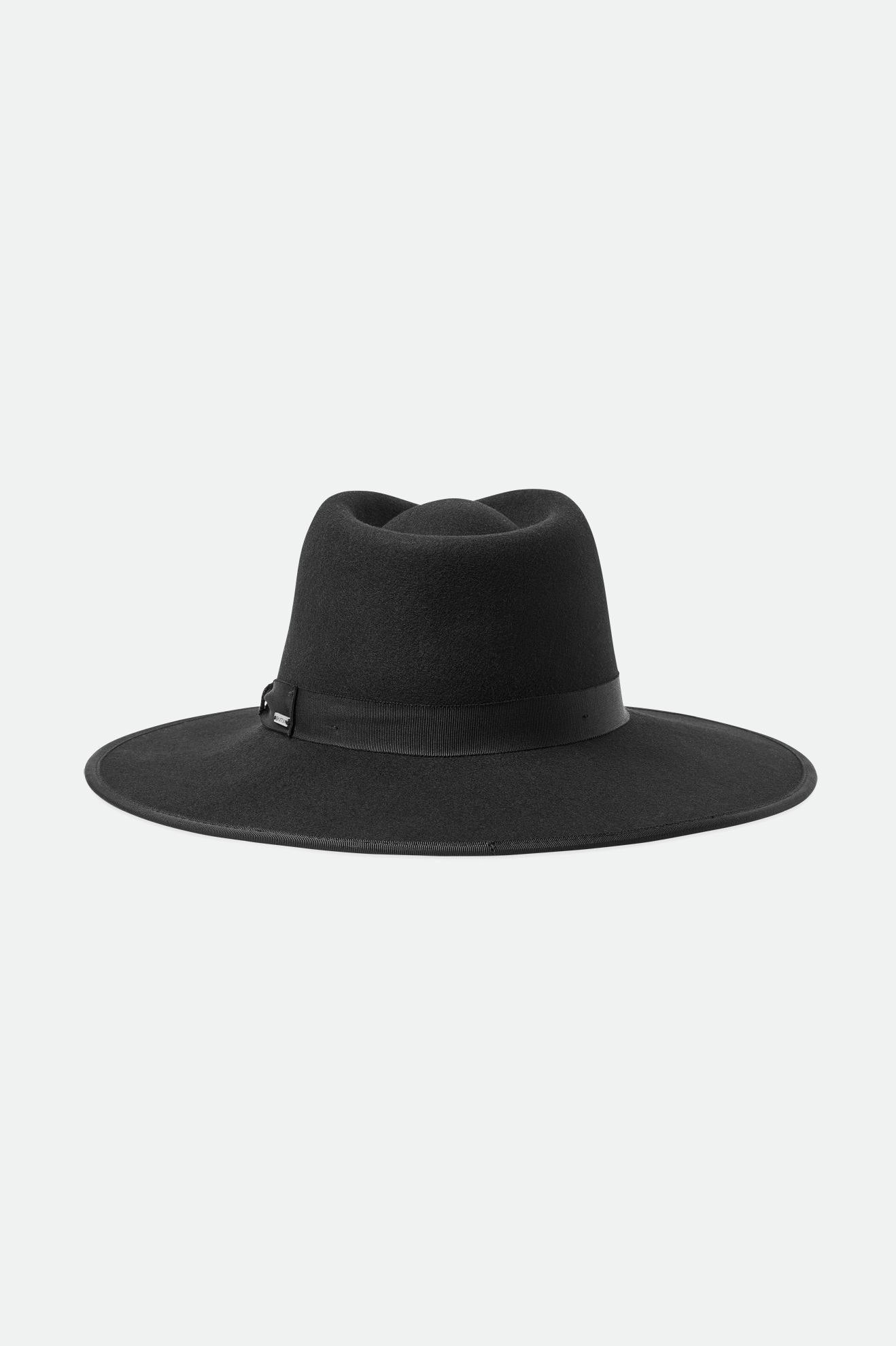 Chapeaux Brixton Jo Rancher Hat Femme Noir | 21SLGXZYF