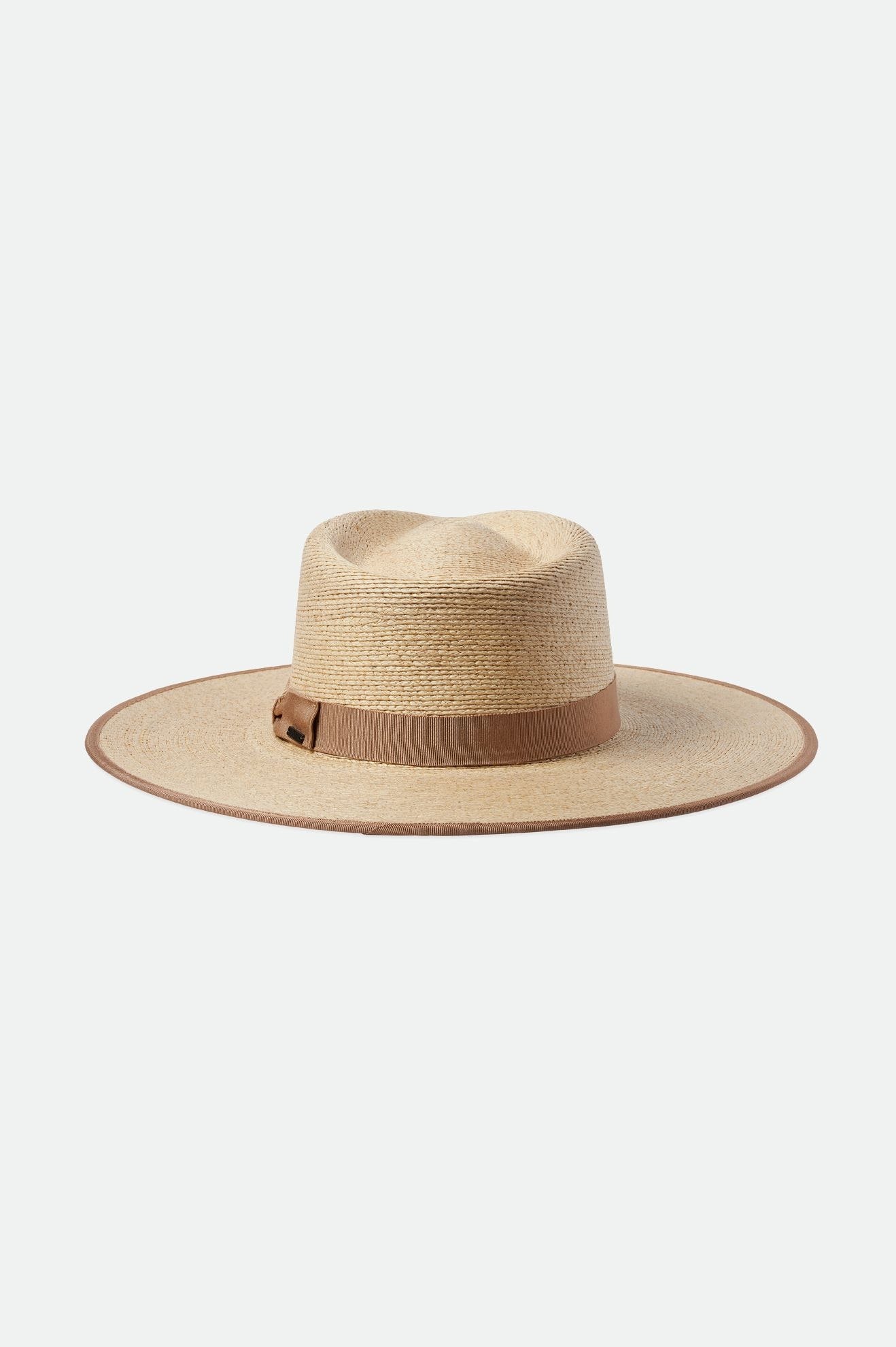 Chapeaux Brixton Jo Straw Rancher Hat Femme Beige | 26ELGVDBW