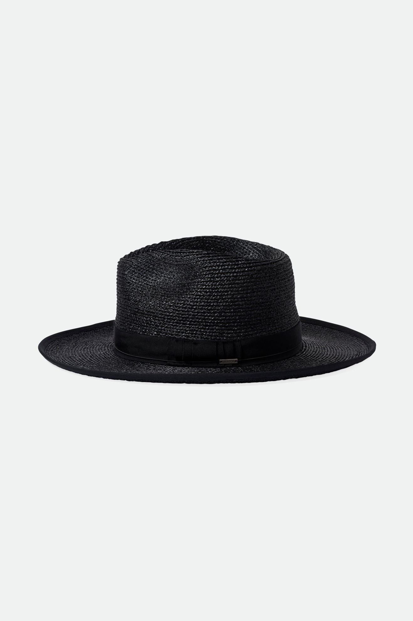 Chapeaux Brixton Reno Straw Homme Noir | 03CKDZHSW