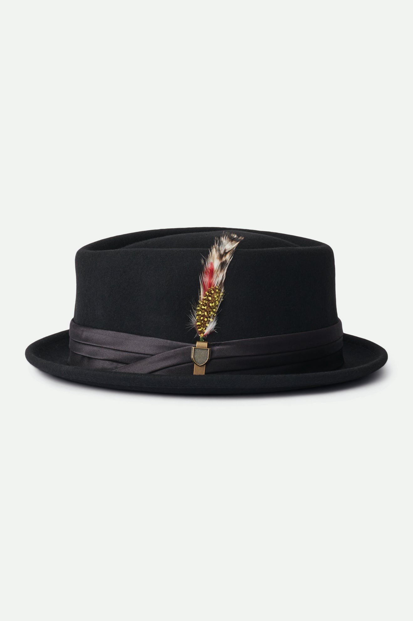 Chapeaux Brixton Stout Pork Pie Femme Noir | 67DZWXUFM