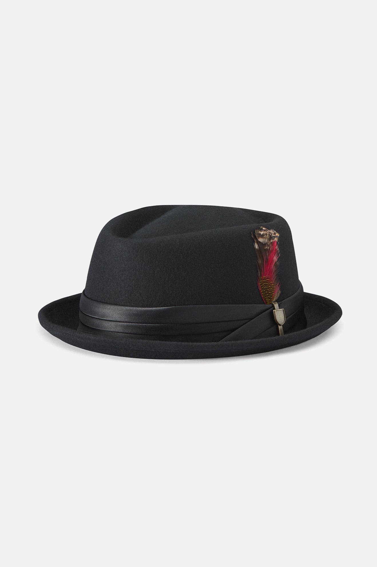 Chapeaux Brixton Stout Pork Pie Femme Noir | 67DZWXUFM