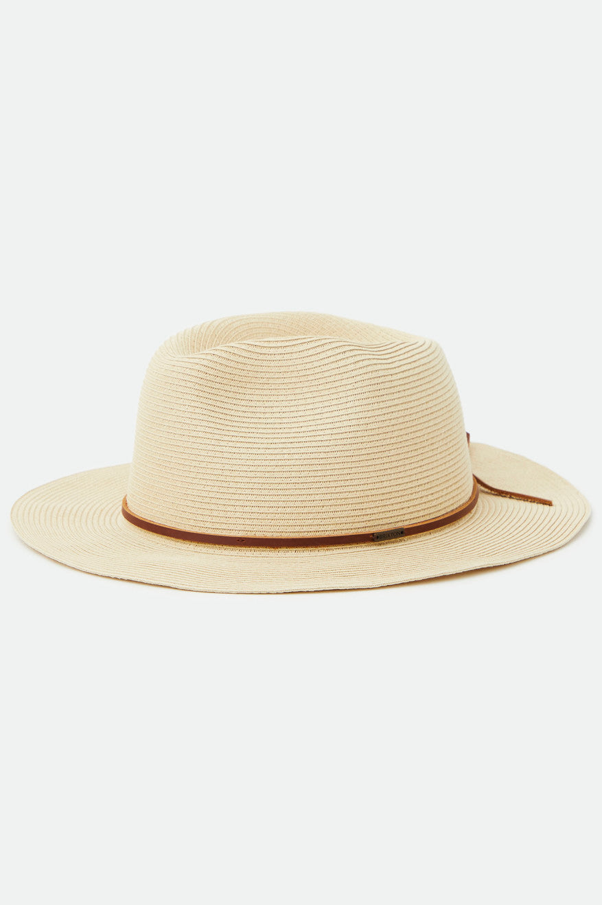 Chapeaux Brixton Wesley Packable Fedora Homme Marron | 63TDIAWVB